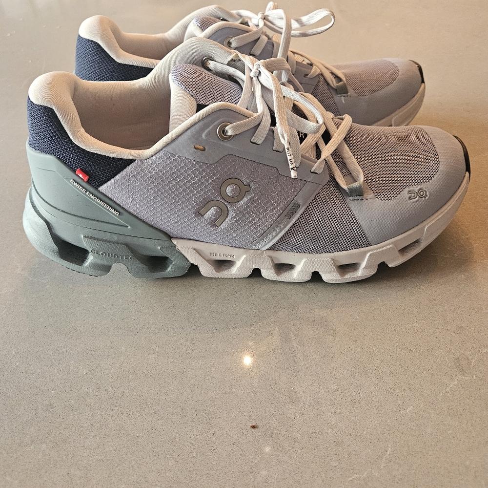 On Cloudflyer sneakers size 9. Women's. Worn indoors once..like new